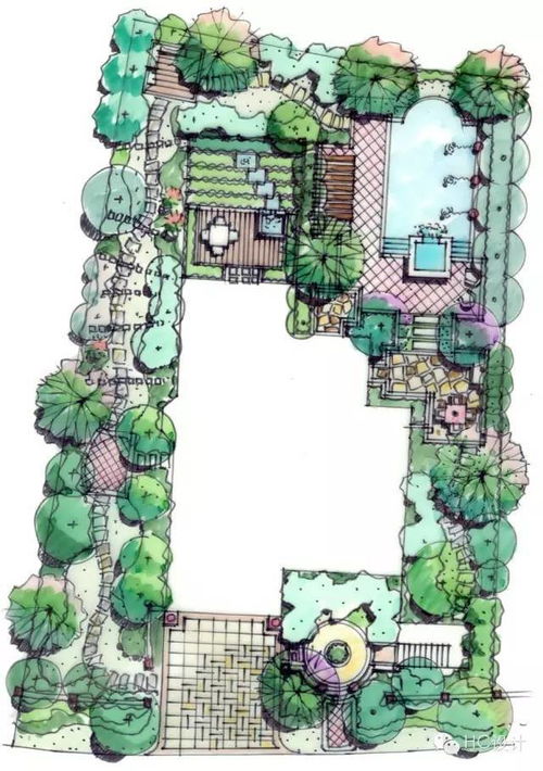 园林庭院景观设计全攻略 附百张平面效果图详解