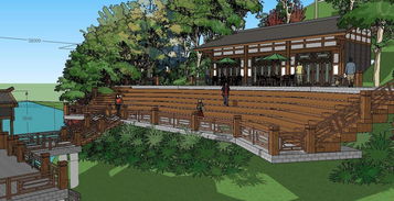 新中式古典风格园林景观规划SU模型与设计图下载指南